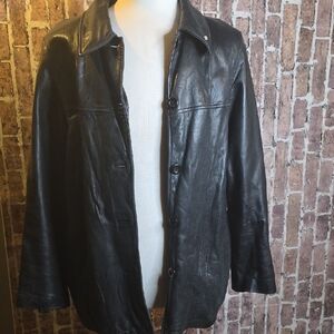 Womens Black Leather Jacket